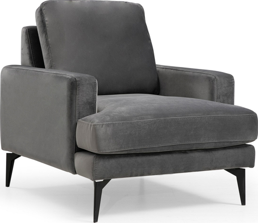 Fotelja wing PAPIRA antracit, Papira Armchair - Anthracite