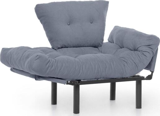 Fotelja, Sivo, Nitta Single - Grey