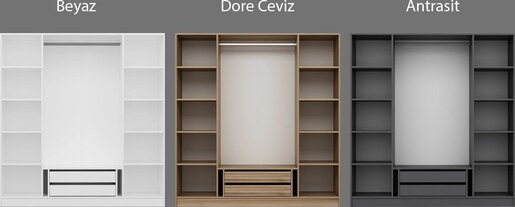 Garderoba, Kale Anthracite - 2294