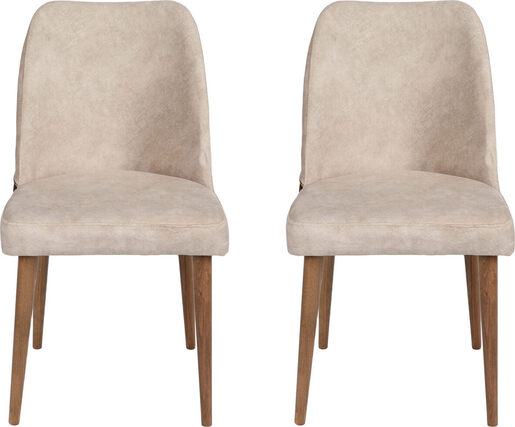 Set stolica (2 komada), Krema Orah, Nova 761