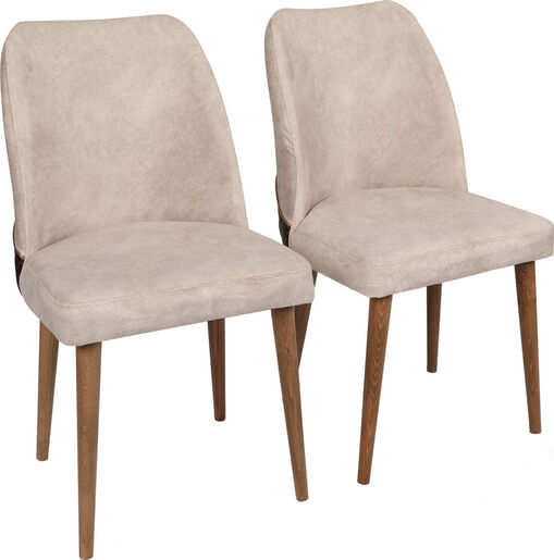 Set stolica (2 komada), Krema Orah, Nova 761