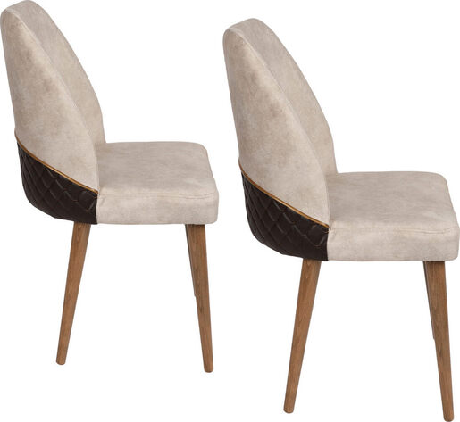 Set stolica (2 komada), Krema Orah, Nova 761