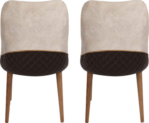 Set stolica (2 komada), Krema Orah, Nova 761