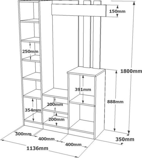 Ormarić, Atlantski bor Antracit, DD7 - AA