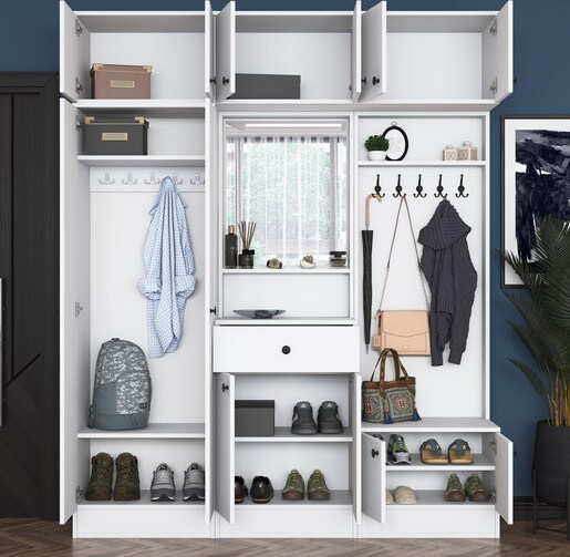 Ormarić, Bijela boja, EA108 - 2570