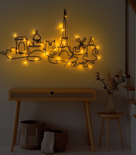 Metalna zidna dekoracija World Map 25