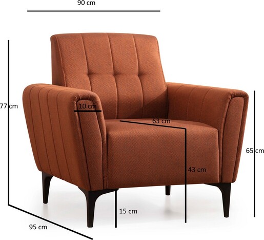 Sofa s 1 sjedećim mjestom GIANNA