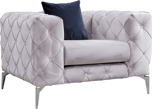 Naslonjač, Como - Light Grey