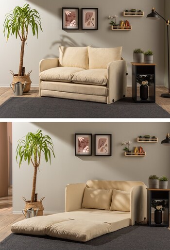 Kauč na razvlačenje s 2 sjedala DANIELLA