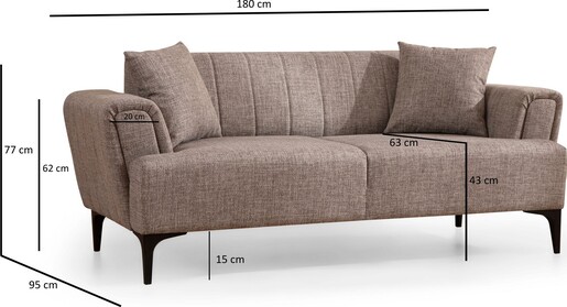 Dvosjed Hamlet - svjetlo smeđa