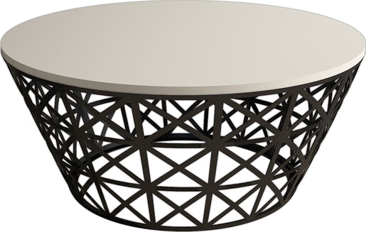 Stolić za kavu, Stil Metal Ferforje - Cream