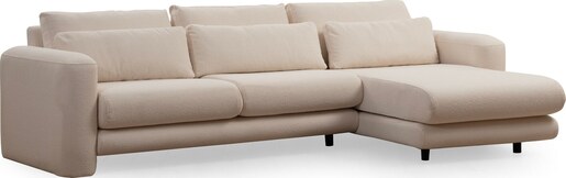 Kutna garnitura Lily Corner desni Cream