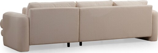 Kutna garnitura Lily Corner desni Cream