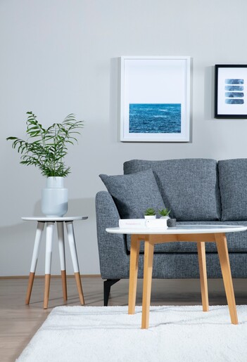 Kutna garnitura, Tamno siva, Tempo Corner Right (L3+3)