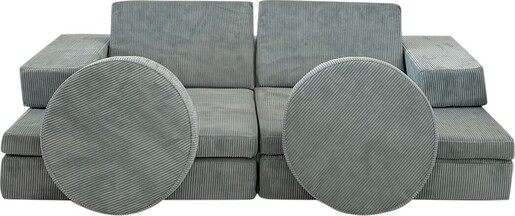 Dvosjed na razvlačenje Puzzle - plavo