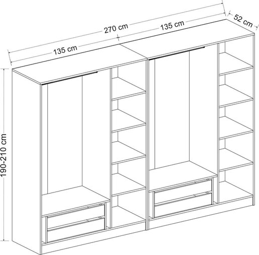 Garderoba, Kale - 6654