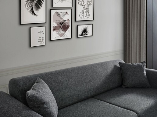 Kauč na razvlačenje s 3 sjedala HAILEY