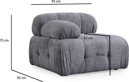 Sofa s 1 sjedećim mjestom LILLIAN