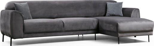 Kutna garnitura na razvlačenje, Antracit, Image Corner Right ( L3-Chl ) - Anthracite