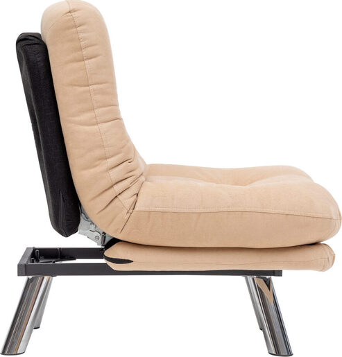 Fotelja na razvlačenje, Krem, Misa Small Solo - Cream