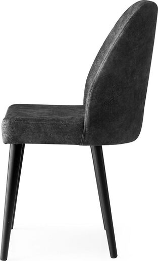 Set stolica (2 komada), Antracit, Dallas - 527