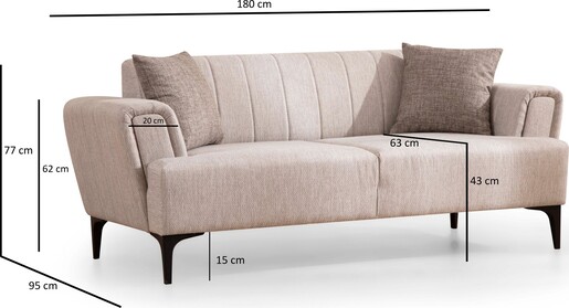 Dvosjed Hamlet - bež