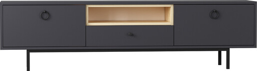 Stalak za televizor, Naturel - Anthracite