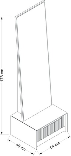 Stol za šminkanje FOREST