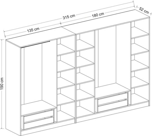 Garderoba, Kale - 4979