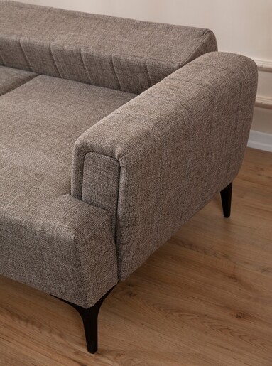 Kutna garnitura na razvlačenje Hamlet lijevi - svjetlo smeđa