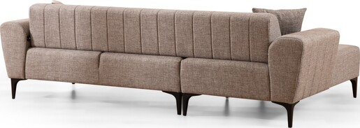 Kutna garnitura na razvlačenje Hamlet lijevi - svjetlo smeđa