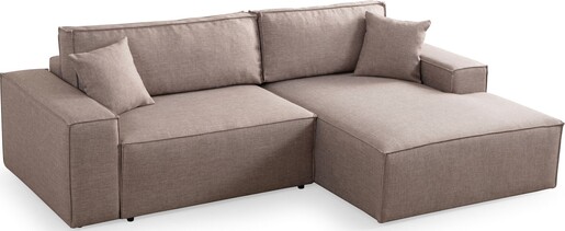 Kutna garnitura na razvlačenje Pirlo Corner desni - smeđa