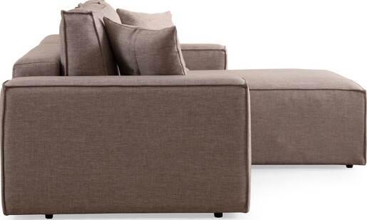 Kutna garnitura na razvlačenje Pirlo Corner desni - smeđa