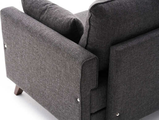 Sofa, Antracit, Bella Armchair - Anthracite