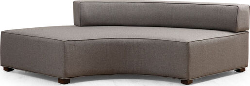 Kutna garnitura, GONDOL, siva, Gondol-1 (L3-CHL) - Grey