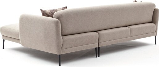 Kutna garnitura na razvlačenje, Krem, Venus R - Cream