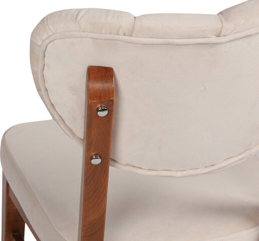 Set stolica (2 komada), Orah Bež, Elma 701