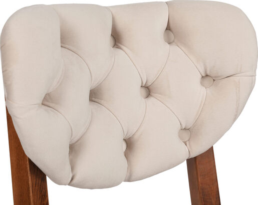 Set stolica (2 komada), Orah Bež, Elma 701