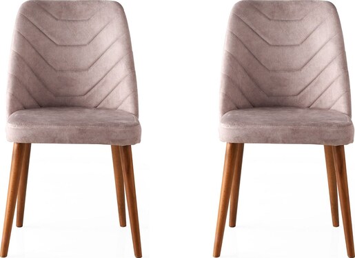 Set stolica (2 komada), Orah Bež, Dallas 555