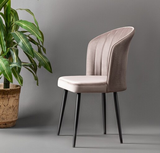 Set stolica (4 komada), Rubi - Cappuccino