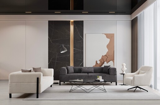 Trosjed Gio 3 Seater - Anthracite