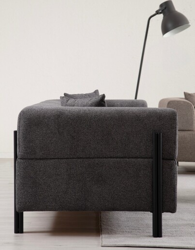 Trosjed Gio 3 Seater - Anthracite