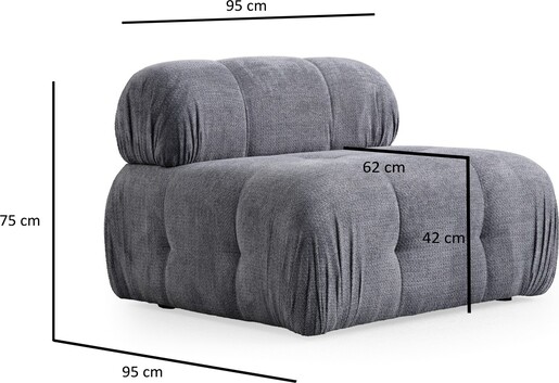 Sofa s 1 sjedećim mjestom ADDISON