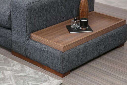 Kutna garnitura LOOP 5, antracit, Loop 5