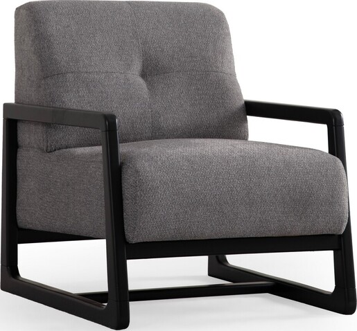 Fotelja Athena Bergere - svjetlo sivi