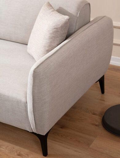 Kutna garnitura, Bijela, Belissimo Left - Off White