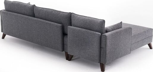 Kutna garnitura, Sivo, Bella Corner Sofa Left 1