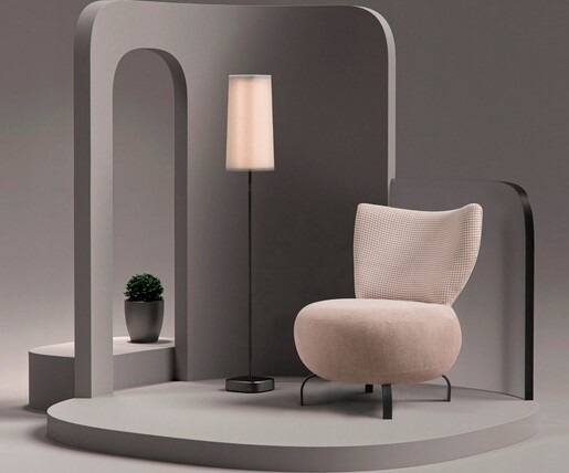 Fotelja Loly - Salmon