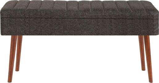 Set stola i stolica (5 komada), Vina 1053 - 4 - Anthracite, Walnut