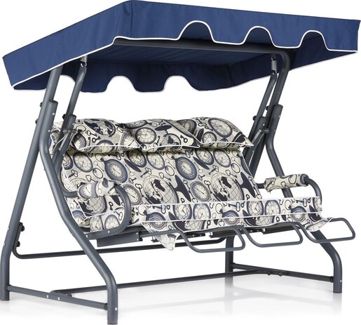 Vrtni trosjed za ljuljanje, višebojno boja, Salvia 3 Kişilik Salıncak Dünya